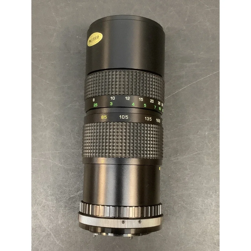 Quantaray 85-210mm f/3.8 FD-Mount Manual Focus Zoom Lens Macro W/ Pro 58mm UV